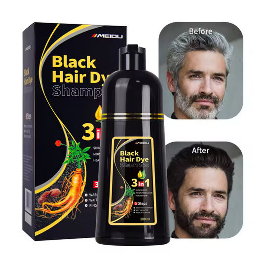 (Copy) (Copy) MEIDU DYE HAIR SHAMPOO COLORING COVER GRAY HAIRS. AND WOMEN'S HAIR GROWTH ORGANIC OIL